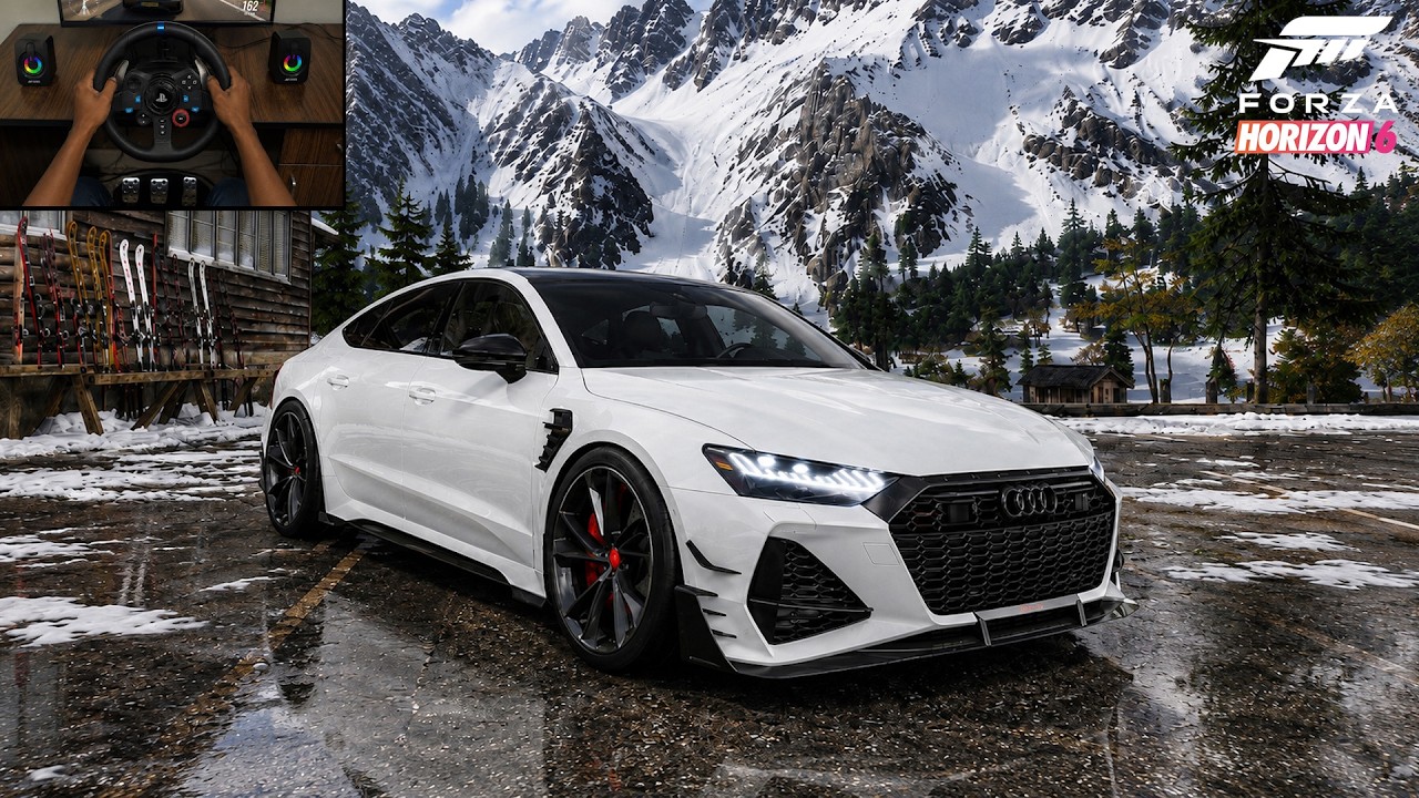 Forza Horizon 6 - Audi RS7 Sportback  | Realistic Drive | Logitech G29 Steering Wheel