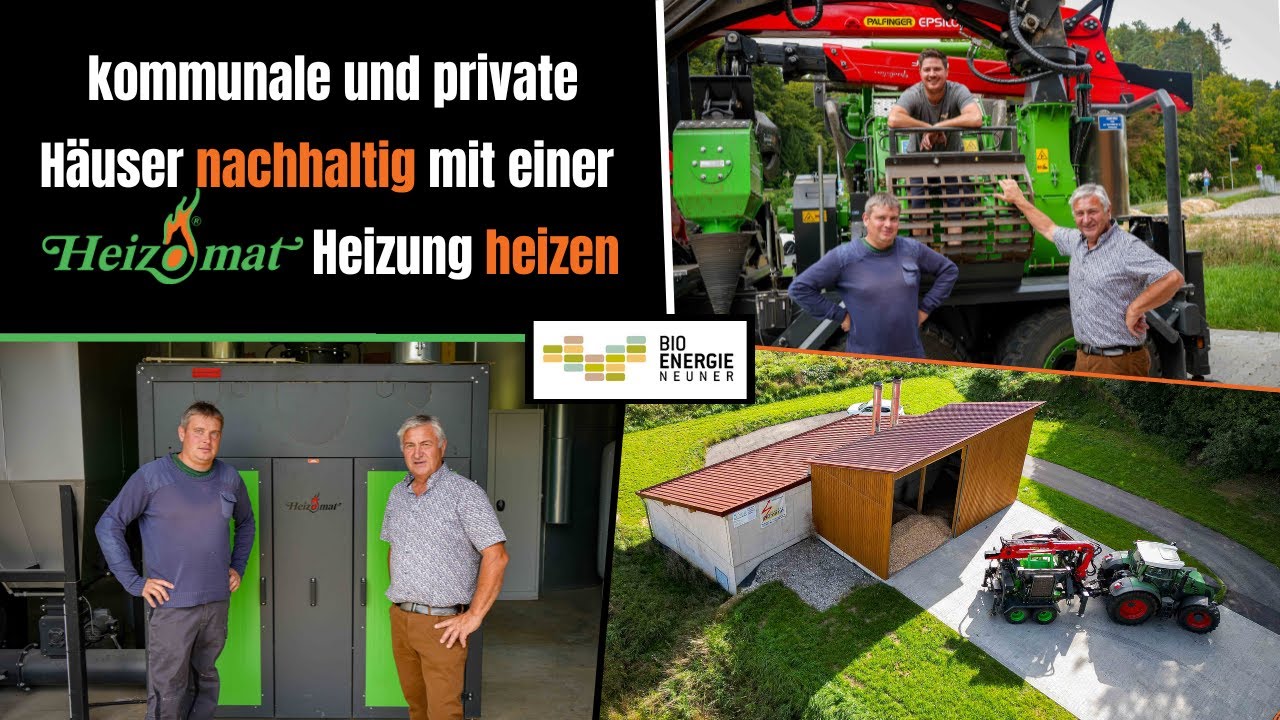 öffentliche Gebäude ohne Gas und Öl heizen - Das Hackschnitzel Heizkraftwerk von Gößweinstein