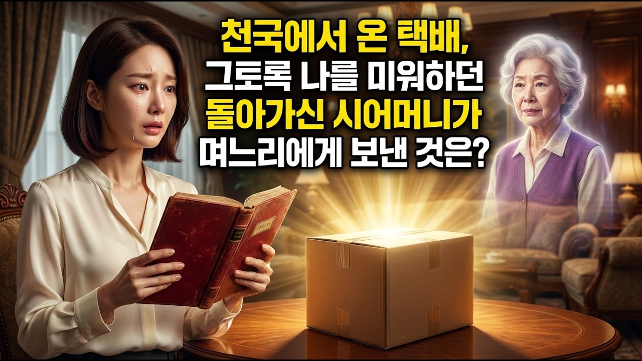 천국에서 온 택배, 그토록 나를 미워하던 돌아가신 시어머니가 며느리에게 보낸 것은?