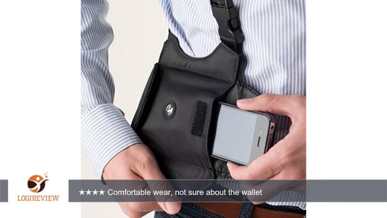 e-Holster Modular Shoulder Holster with Smartphone Pouch and Wallet | Review/Test