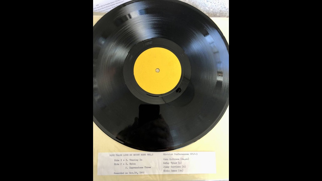 Blue Trane Live / HPLP 3 A