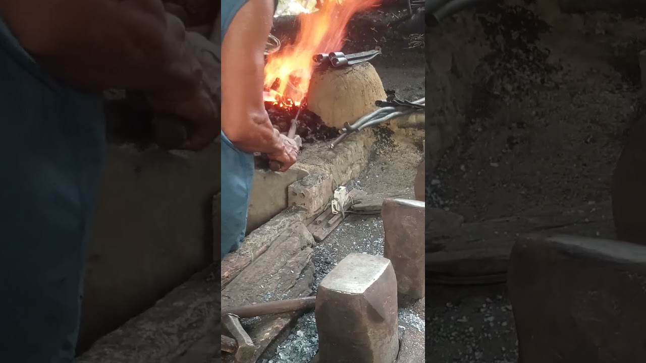 traditional blacksmith methods of making agricultural tools 