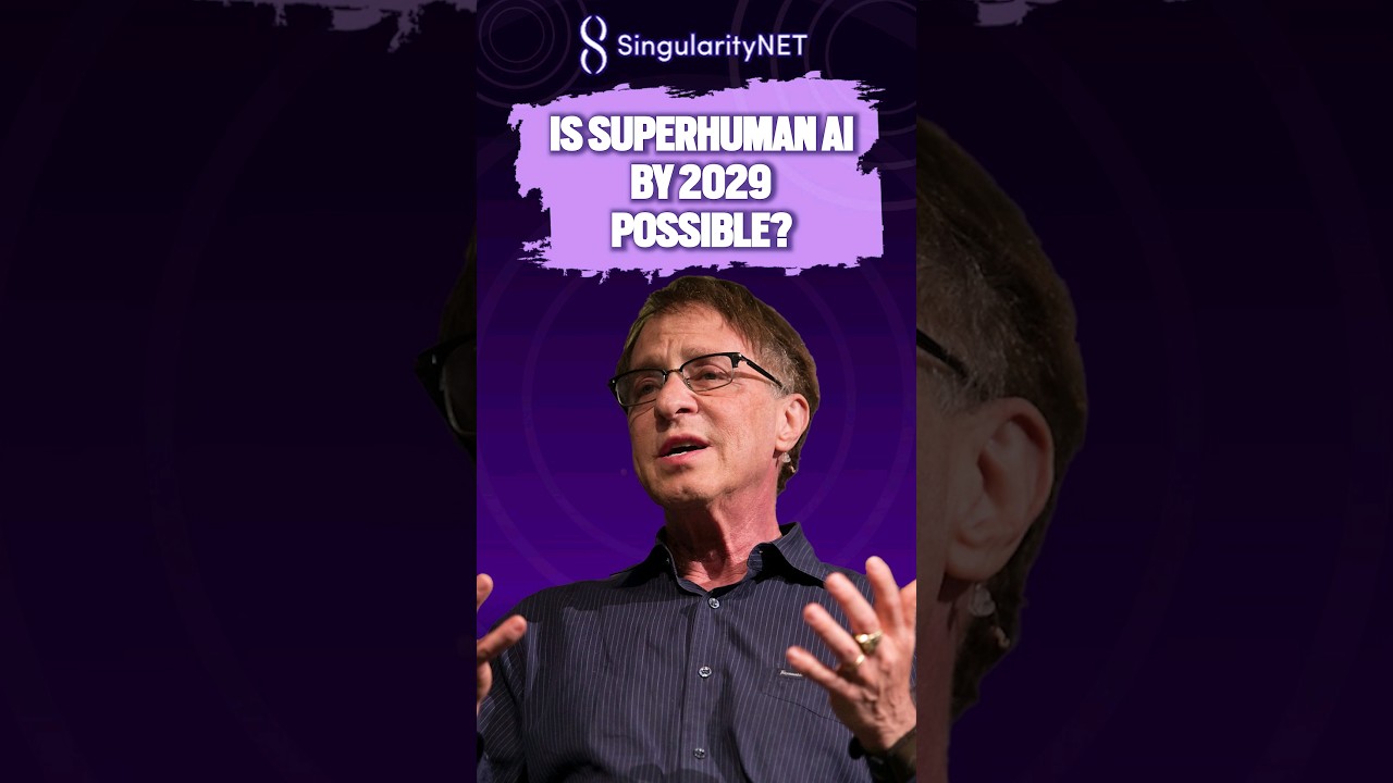 Прогноз сверхчеловеческого ИИ Рэя Курцвейла #raykurzweil #singularitynet #bengoertzel #agi #ai