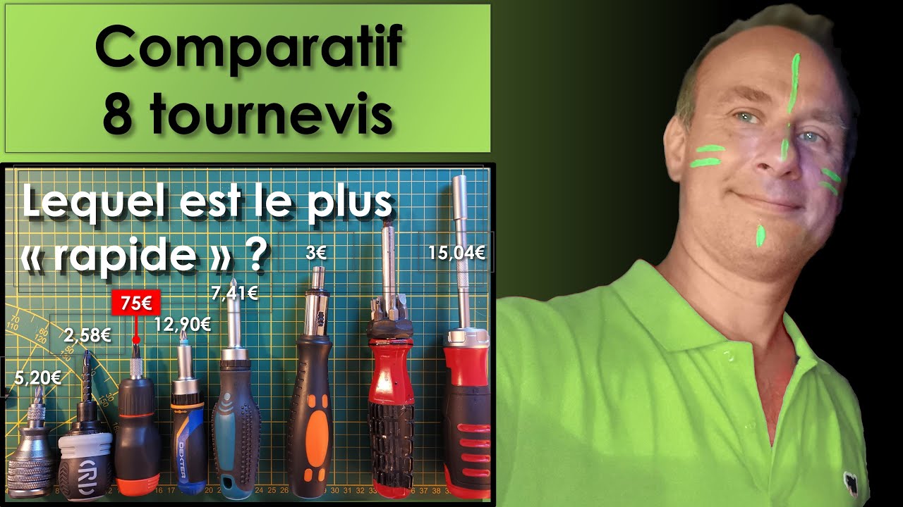 8 tournevis testés