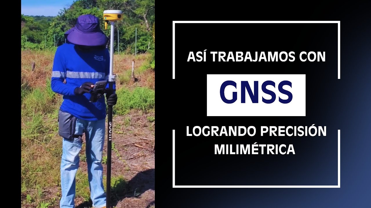 Levantamiento Topográfico con GNSS | Cómo Medimos un Terreno con Alta Precisión 