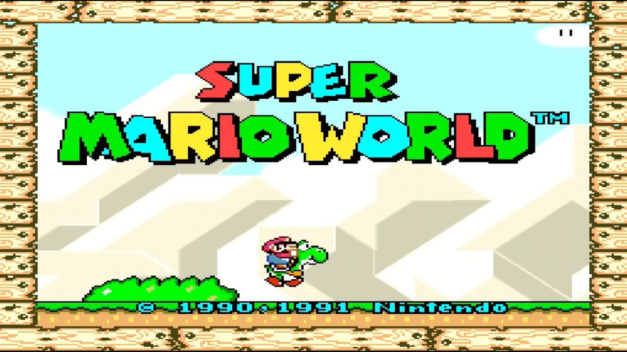 SUPER MARIO WORLD AO VIVO!!!