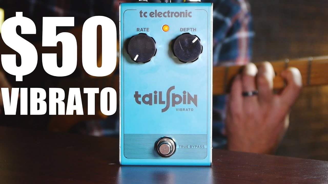 TC Electronic Tailspin Demo - Budget Vibrato Pedal