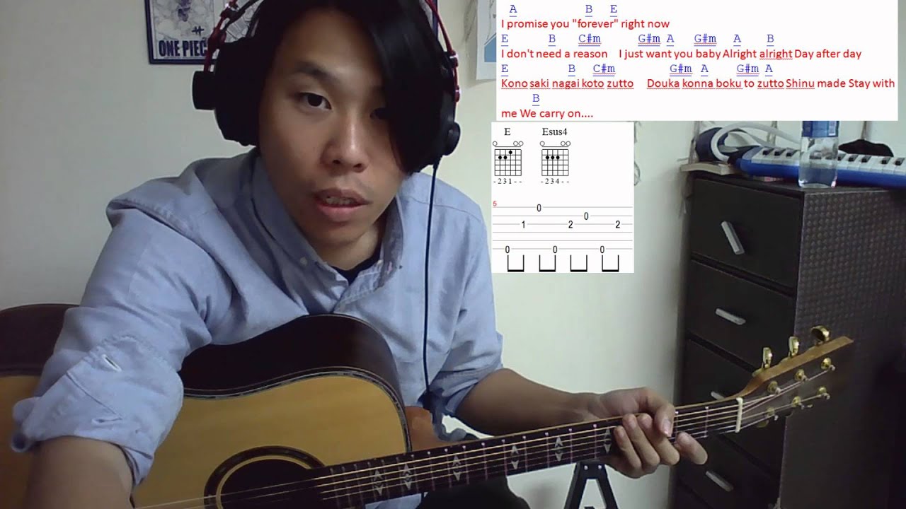 wherever you are 結他譜 CHORD譜 結他教學