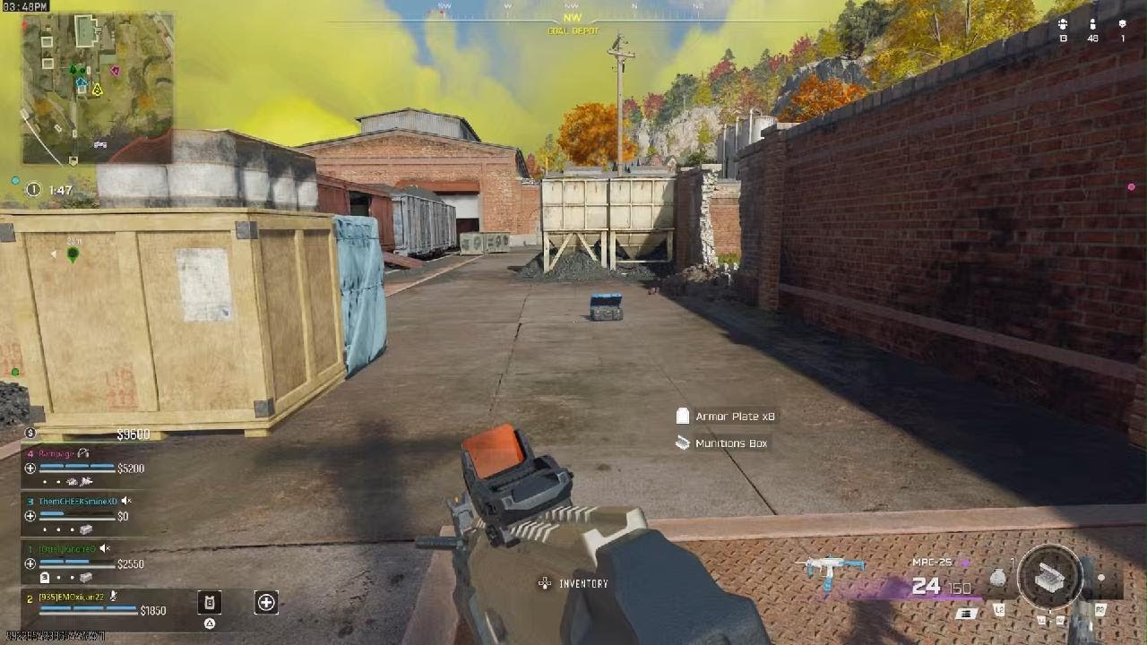 Call of Duty BO7 Warzone 2nd win With FAMAS
