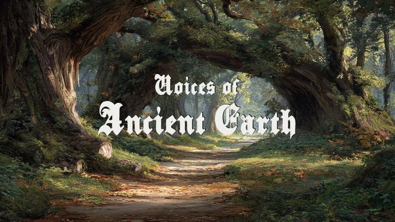 Celtic Fantasy Music - Peaceful Fantasy Valley with Soft Celtic Harp Echoes / Focus for Work
