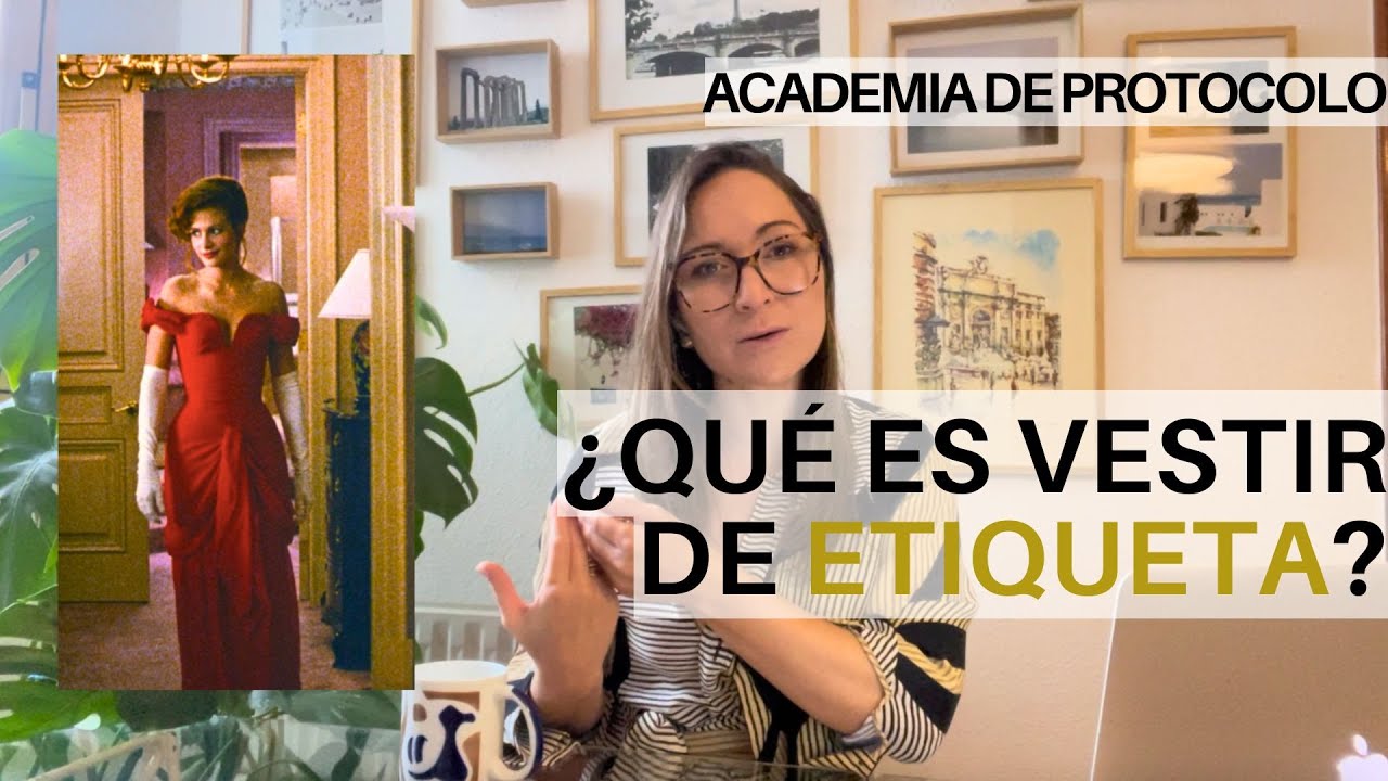 &iquest;Qu&eacute; es vestir de etiqueta? - Dress code en eventos de gala