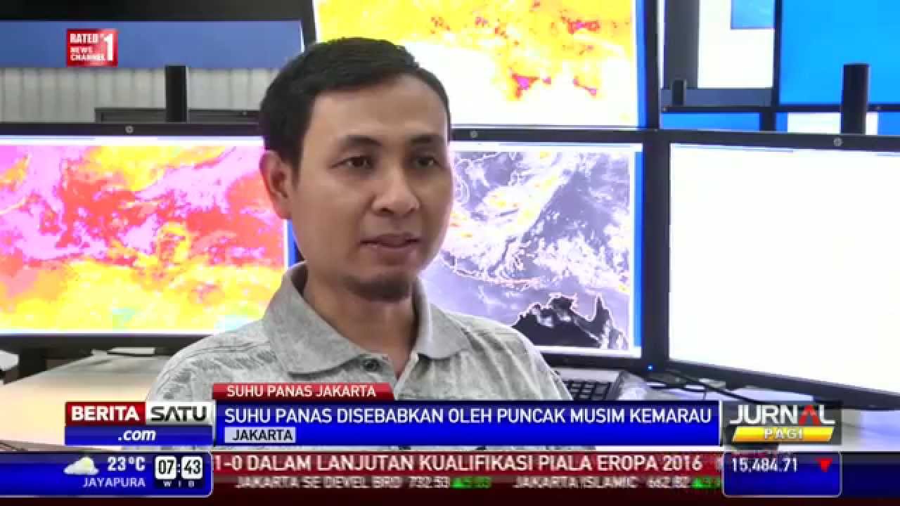 Suhu Panas di Jakarta Akibat Puncak Musim Kemarau