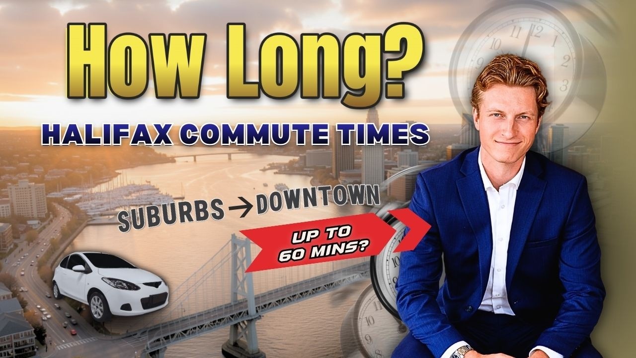 How long are commute times in Halifax from major suburbs?