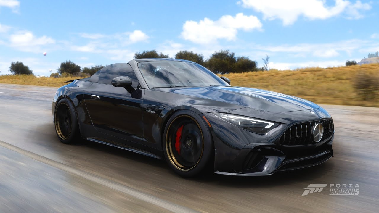 Mercedes-Benz SL 63 - 800+HP | Forza Horizon 5 | Steering Wheel Gameplay