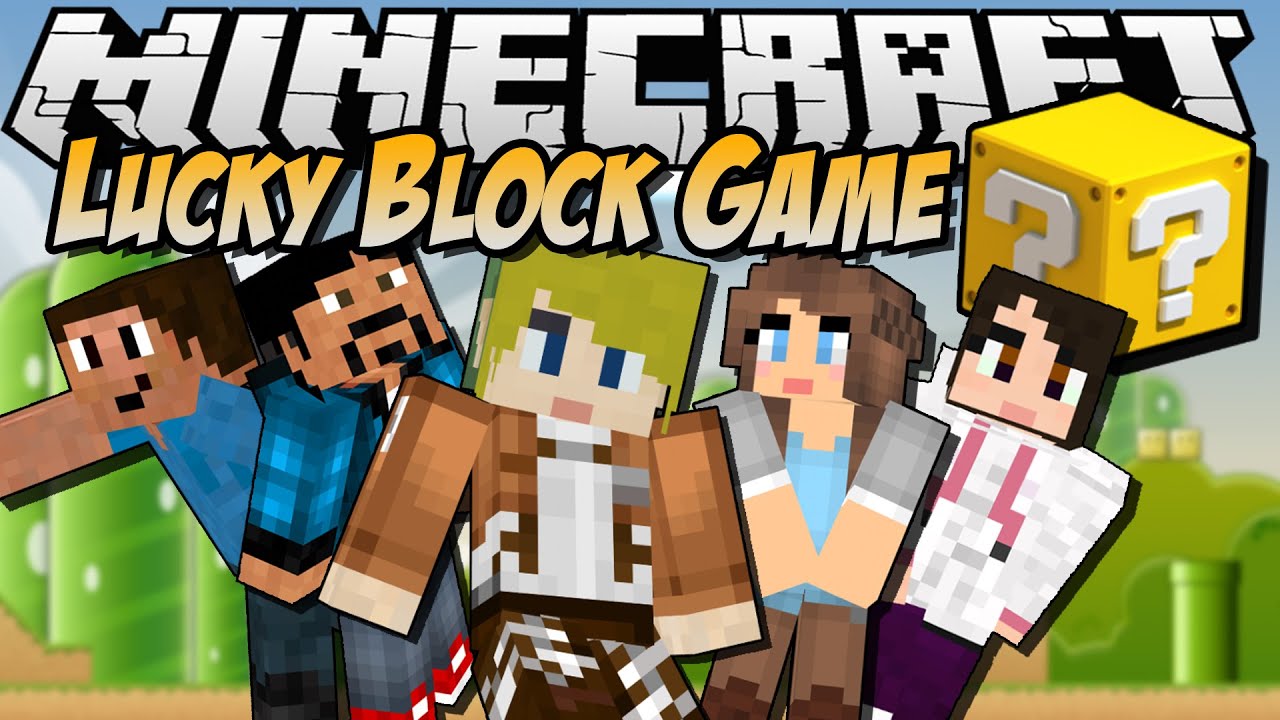 Minecraft: Have You Ever... LUCKY BLOCK GAME... with Girls!