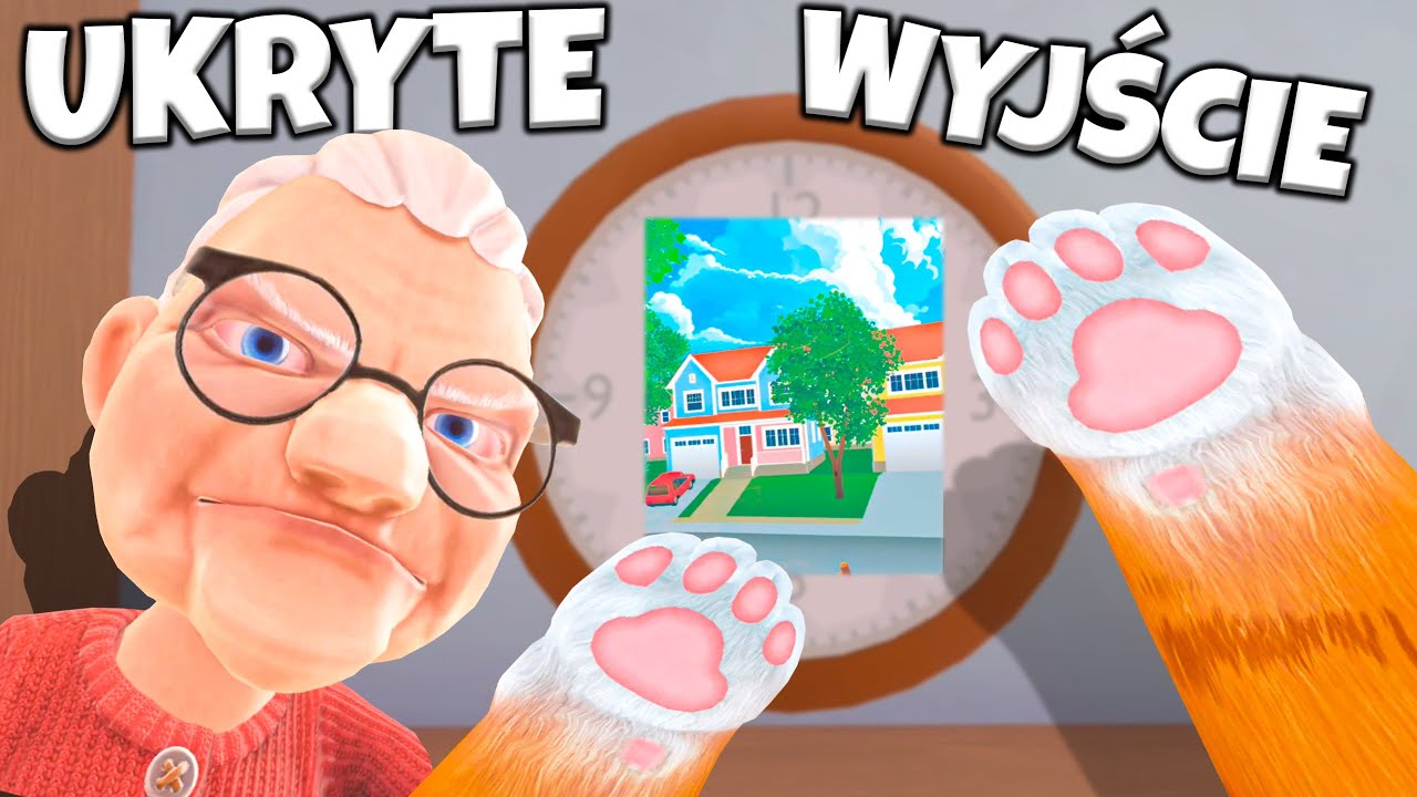 ❄️ ZNALAZŁEM TAJNE WYJŚCIE Z DOMU!? | I am a Cat VR |