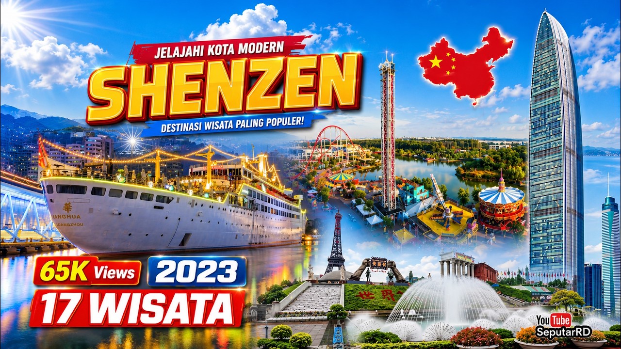 17 Tempat Wisata Terbaik SHENZEN - CHINA, No. 5, 8, 9 dan 17 paling populer Tahun 2023