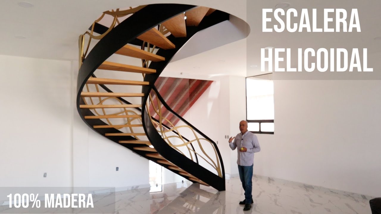 ESCALERA TIPO HELICOIDAL