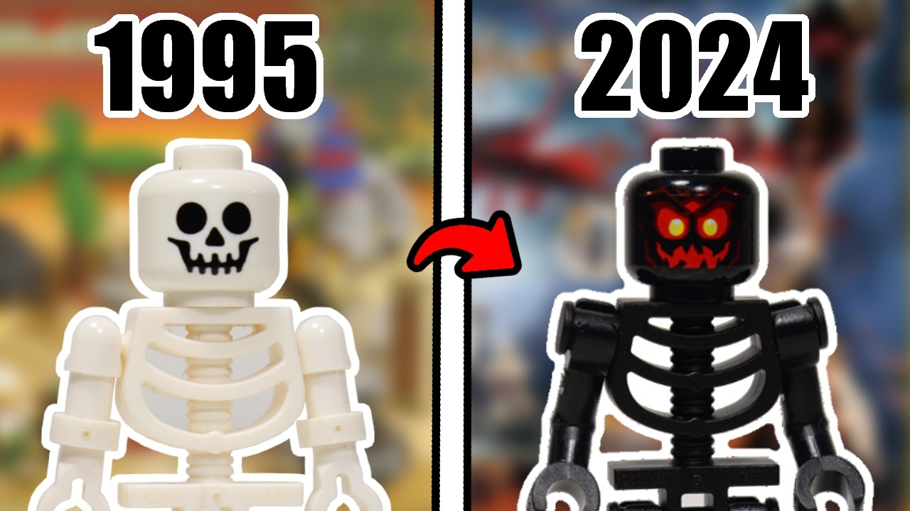 The Spooky History of LEGO Skeletons