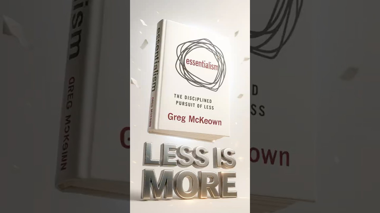 Essentialism ✨ Do Less, But Better 