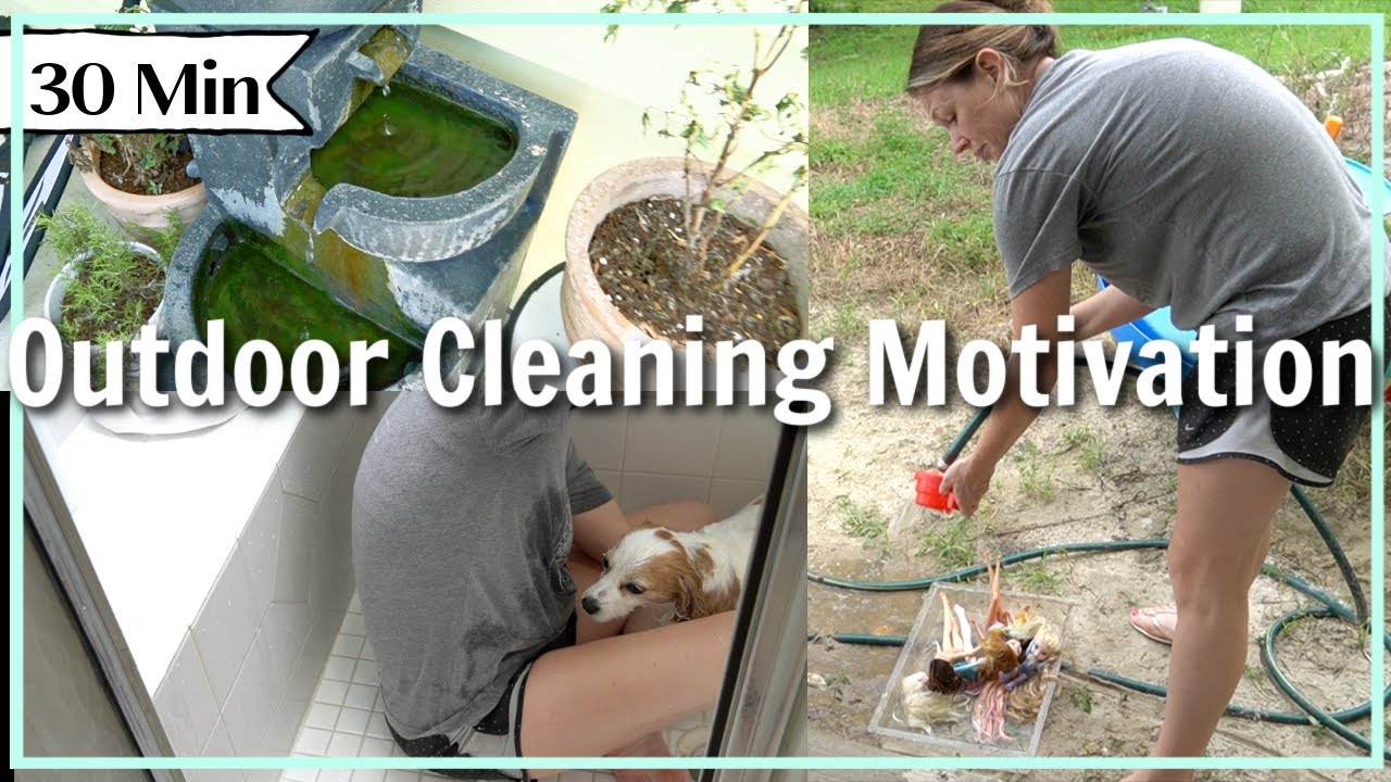 Ultimate Outdoor Cleaning Motivation 2025 | Patio, Porch/ Yard Clean With Me for Fresh Home Exterior