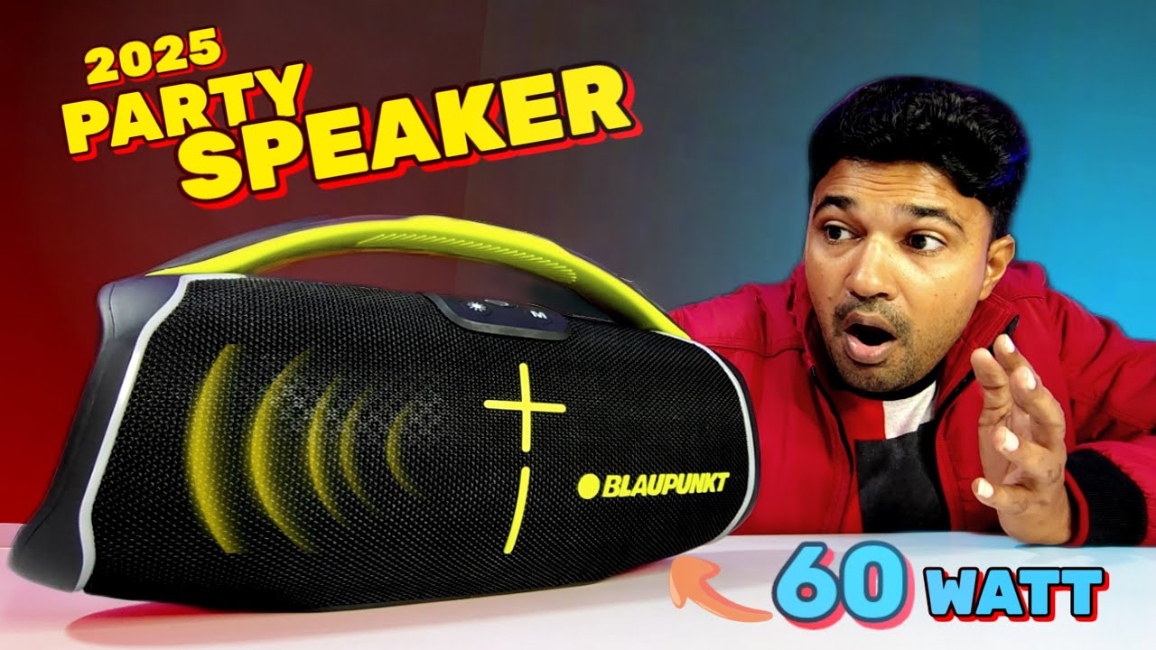 CRAZY Party Speaker in 2025 | Blaupunkt Atomik BB 60⚡Thunder Sound 🔥