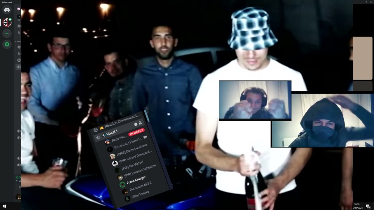 g3ch2tte veut me tuer (IRL) | 1 vs 11 darons perdu (essential life/circque 🤡)