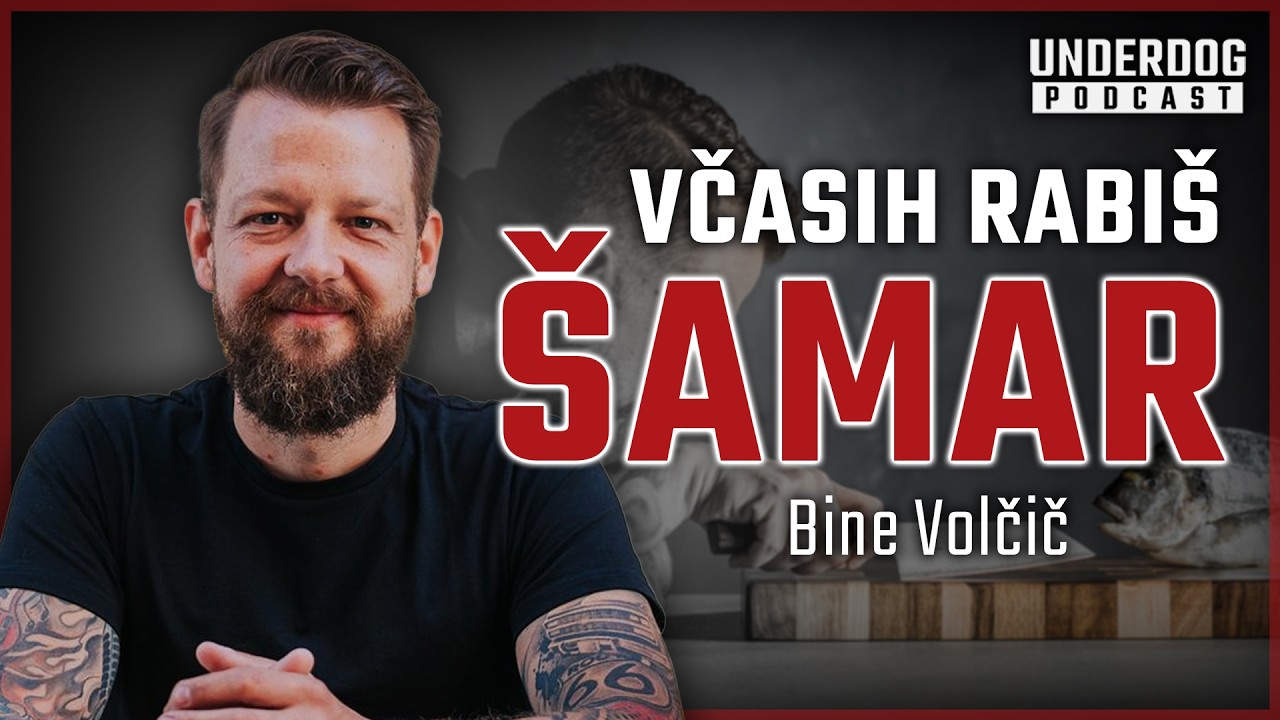 Posestvo Monstera in izražanje sebe skozi kuhanje - Bine Volčič⎜ Underdog podcast #57