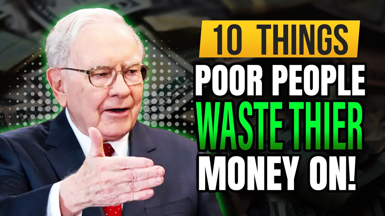 10  Things POOR People WASTE Their MONEY On!