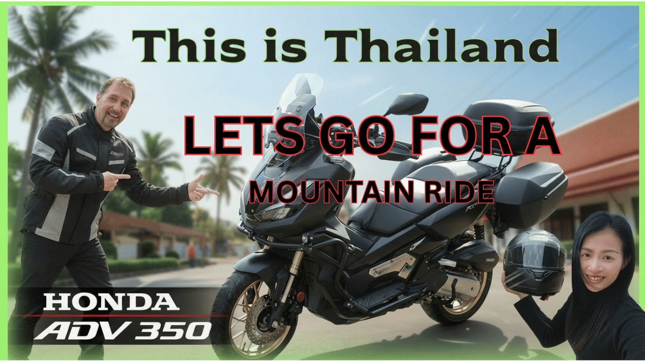 Mountain Ride with the Honda's ADV 350