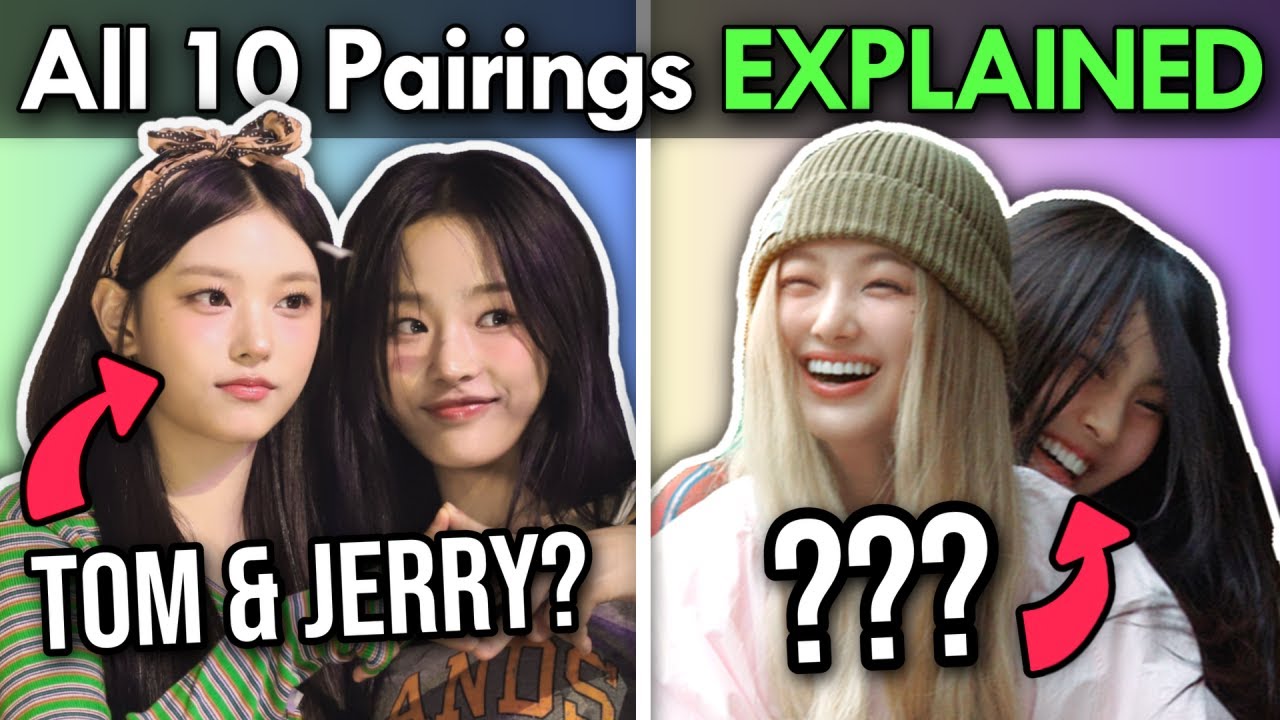 Explaining EVERY NewJeans Pairing (ft. Regina Song)