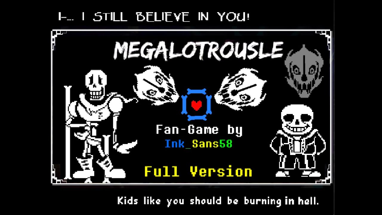 Megalotrousle Fight [An Undertale Fan-Game] (ALL ENDINGS)