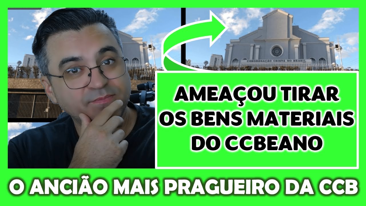 Ancião prega Miséria para quem sair da CCB - O ancião mais praguento da CCB