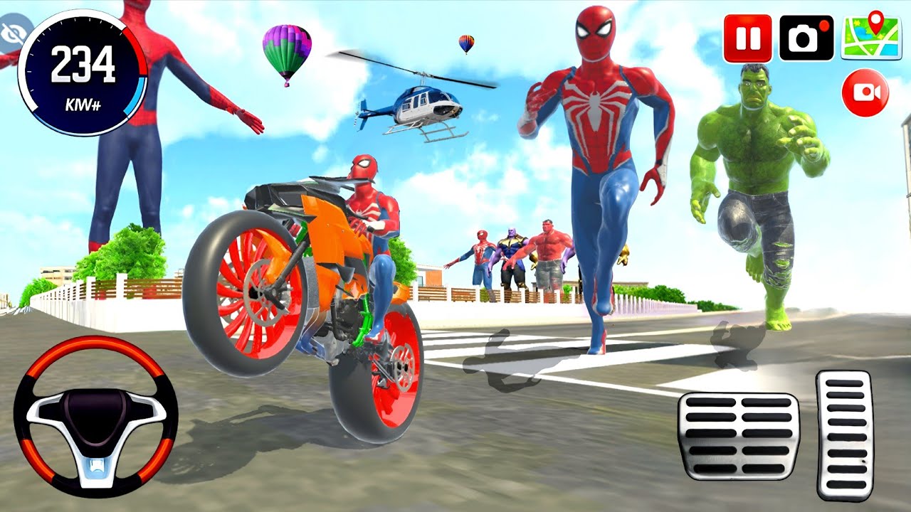 🥰Spiderman vs Monster Spiderman 🤑 Game 🎮 Spiderman Escape From Monster Hulk 🧌 In Game 
