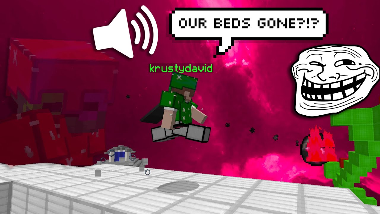 Soundboard Trolling Youtuber in Bedwars