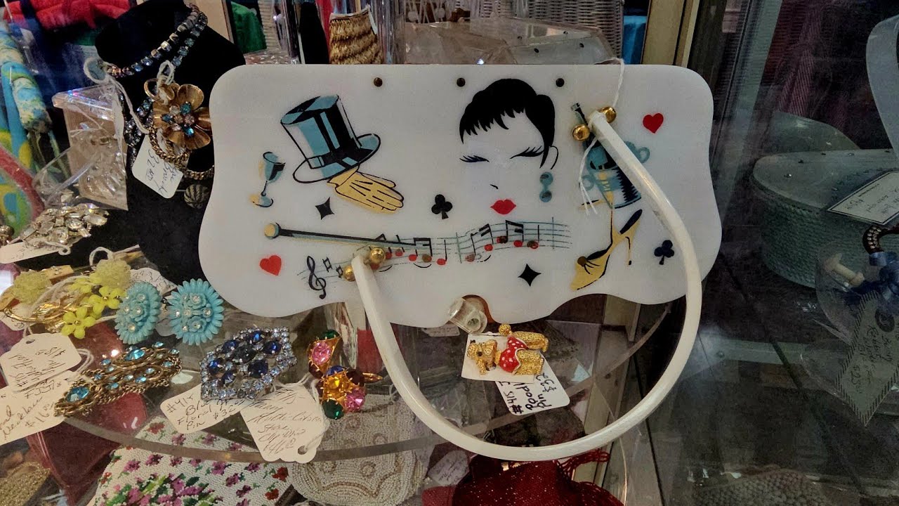 VEGAS' JEWELRY & DESIGNER BAG VACATION DESTINATION! CHARLESTON ANTIQUE MALL! Thrift with me!