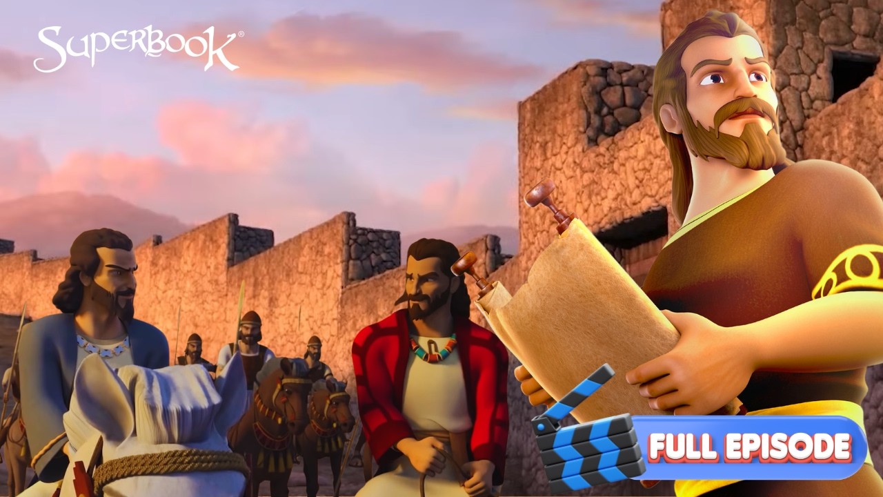 BELAJAR BERSATU DARI NEHEMIA SAAT BANGUN TEMBOK YERUSALEM 😮 | SUPERBOOK KIDS CLUB | 22 Februari 2026