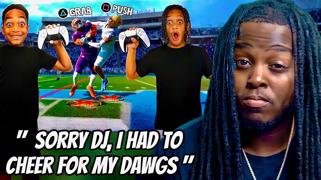 NAH THIS ONE HAD ME HYPED!!😤 The Prince Family DJ vs KYRIE College Football 2025 Game 2 REACTION