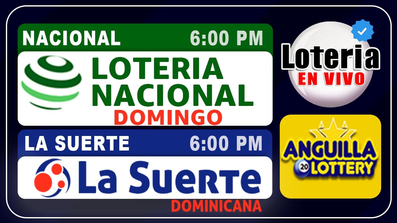 「𝗘𝗡 𝗩𝗜𝗩𝗢」▶ Resultados Lotería Nacional Domingo y La Suerte y Anguilla 25 Enero 2026, sorteo en vivo