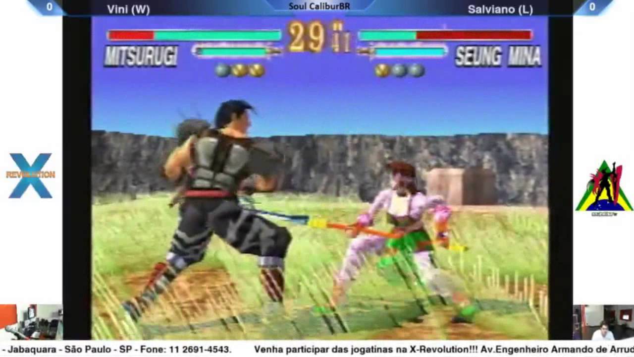 Soul Edge - Grand Finals - Vini (Mitsu) vs Salviano (Seong Mina)