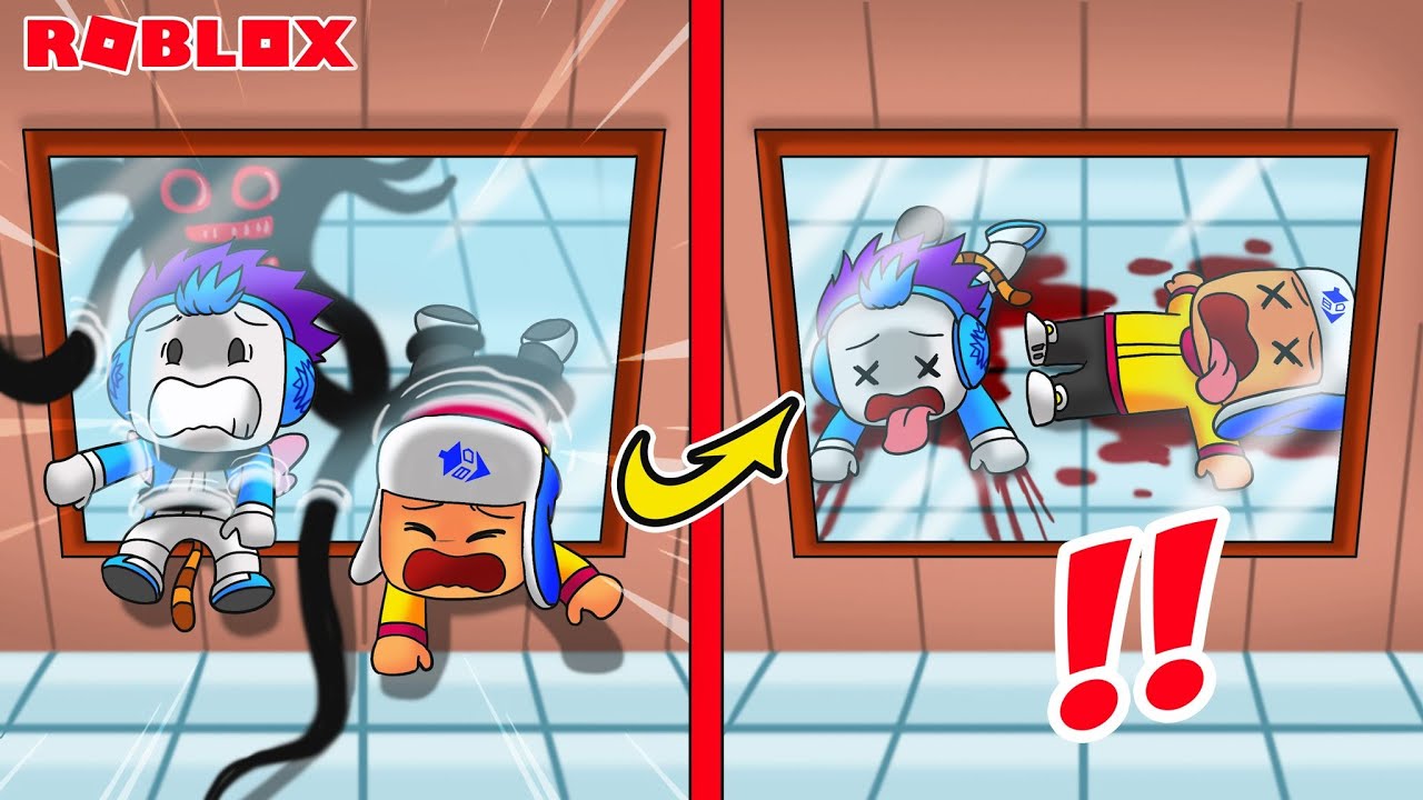 KITA DI TARIK MASUK KEDALAM CERMIN HANTU DI ROBLOX!!!