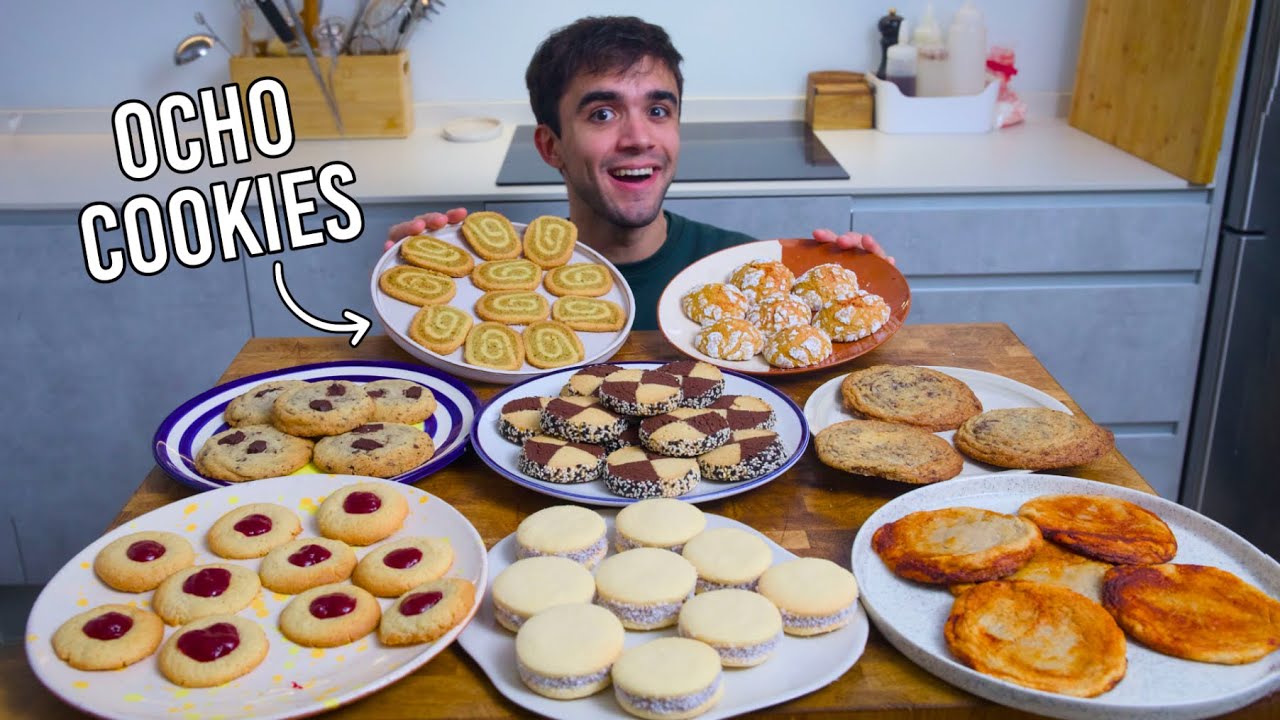 Hago 8 cookies que tienes que probar