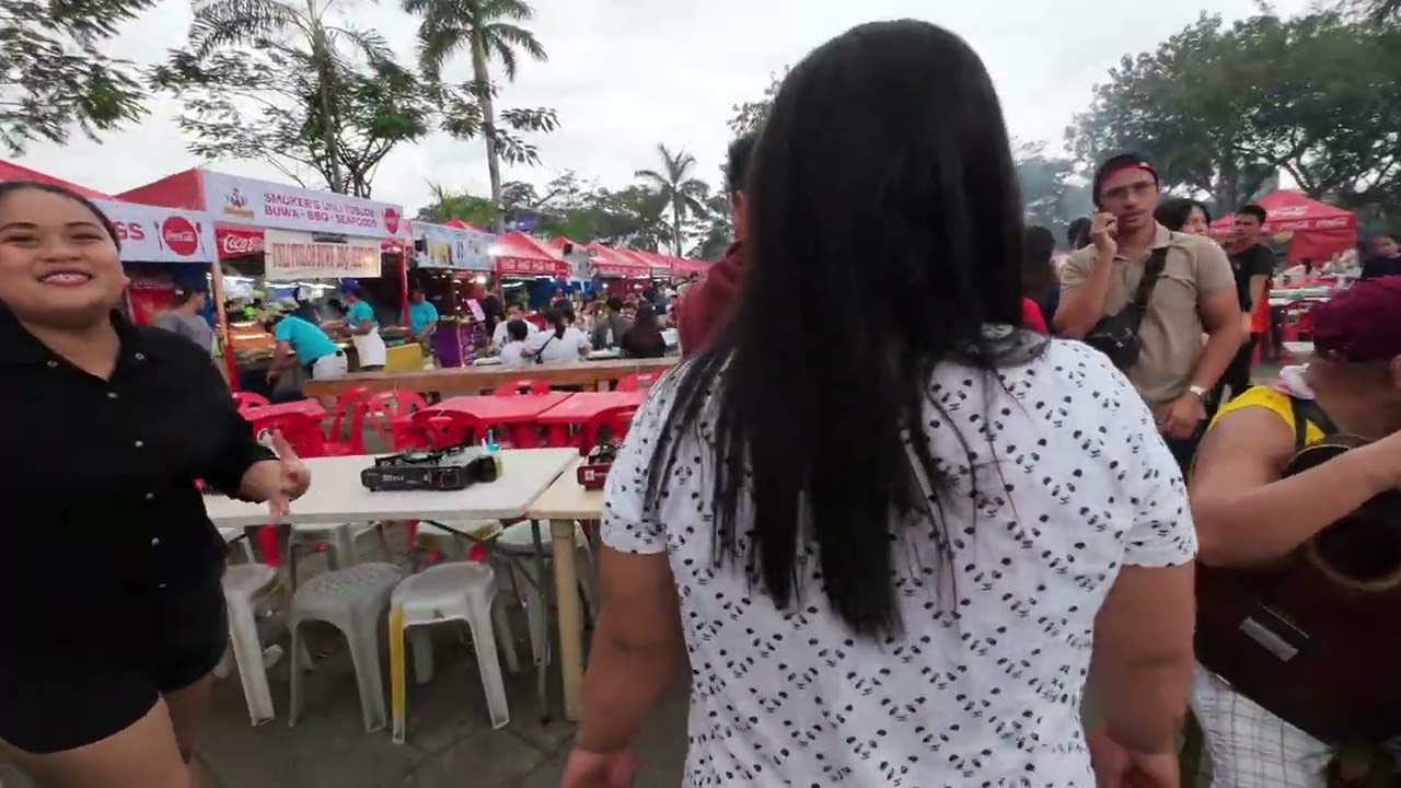 Walk around Cathedral - Sinulog festival