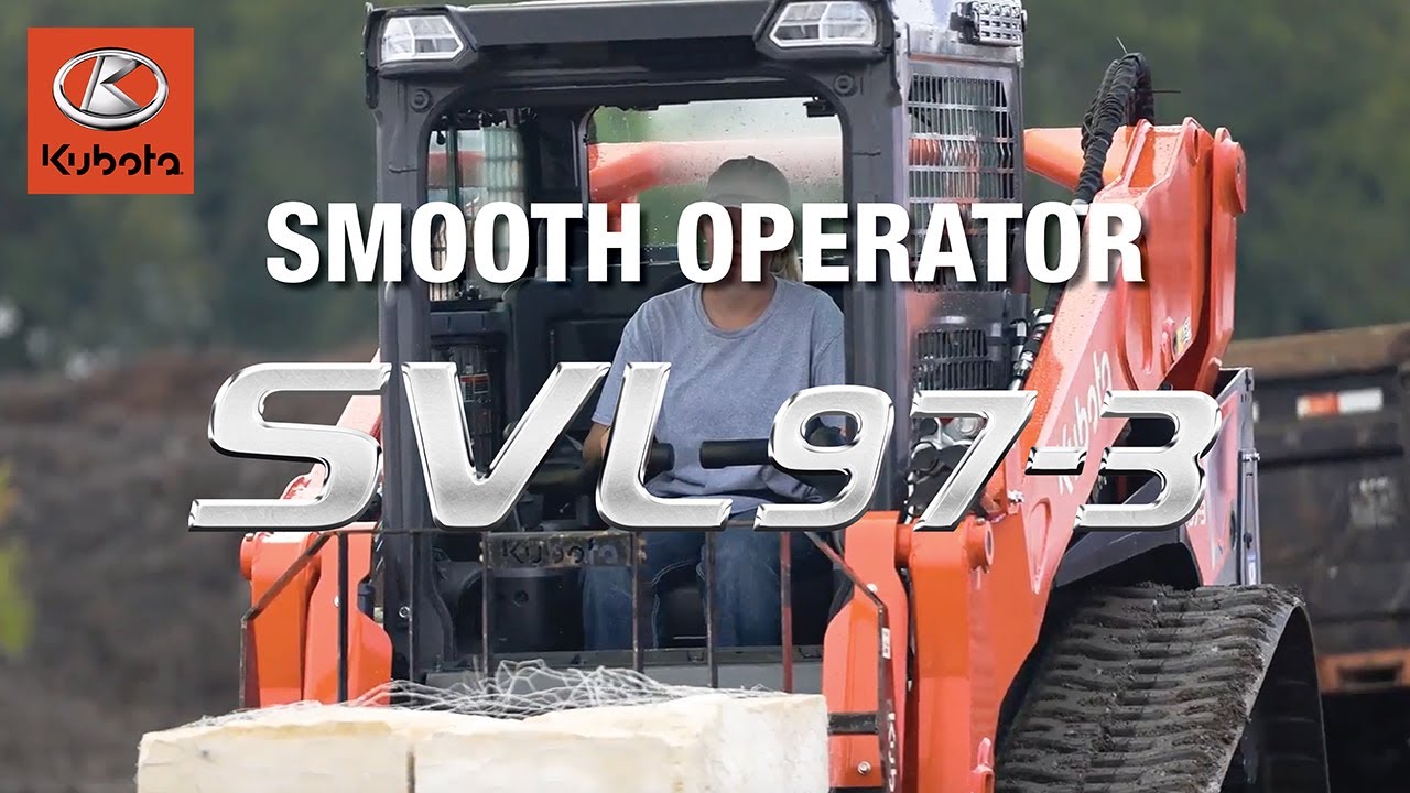 Kubota SVL97-3 -  Compact Track Loader | Power, Comfort, and Unmatched Versatility
