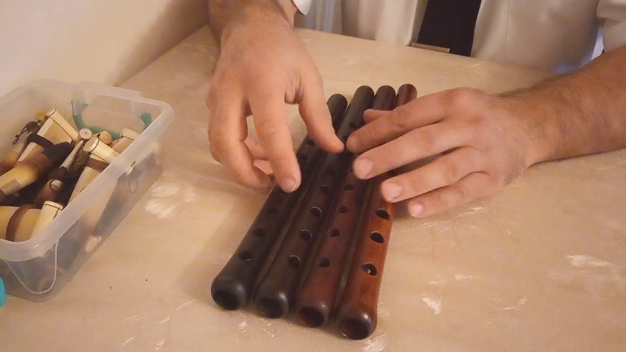 Duduks in different keys compared
