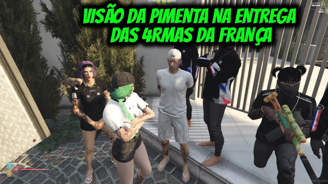 VISÃO DA PIMENTA NA ENTREGA  DAS 4RMAS DA FRANÇA