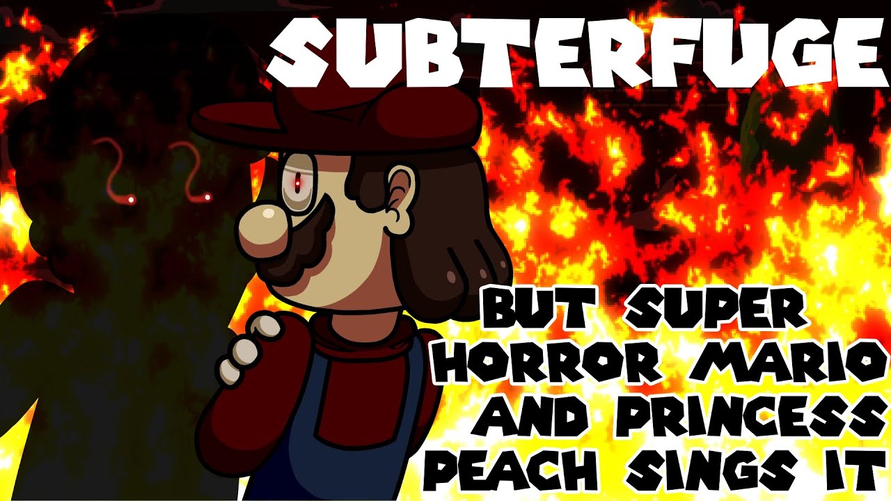 STRATAGEM || Subterfuge but Horror Mario & Princess Peach sings it (FNF Cover)