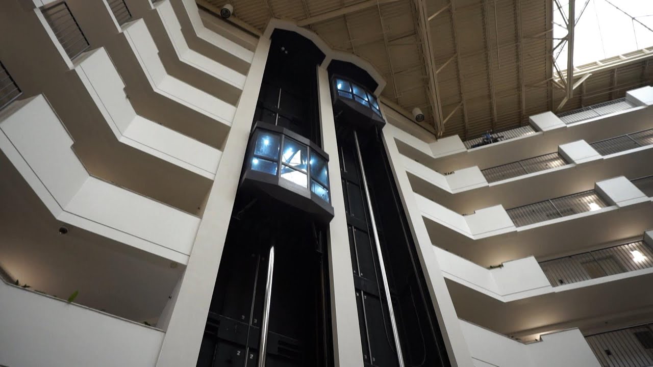 2000 Miami Elevator (Dover) Impulse hydraulic elevators @ Embassy Suites by Hilton, Orlando, Florida