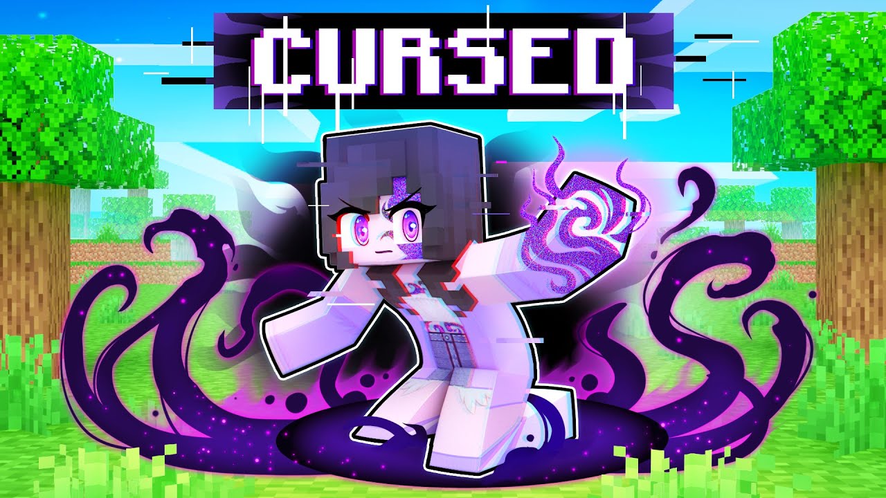 ONE Night with Ć̶͛Ủ̶̆R̶̔͑S̵͂̅E̴̊̾D̸̛̅ APHMAU In Minecraft!