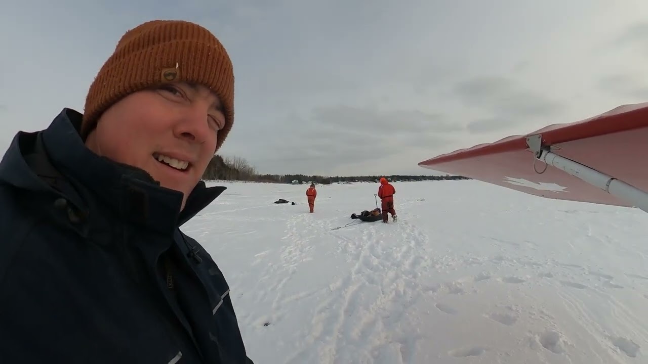 Challenger 2 ultralight fly in ice fishing